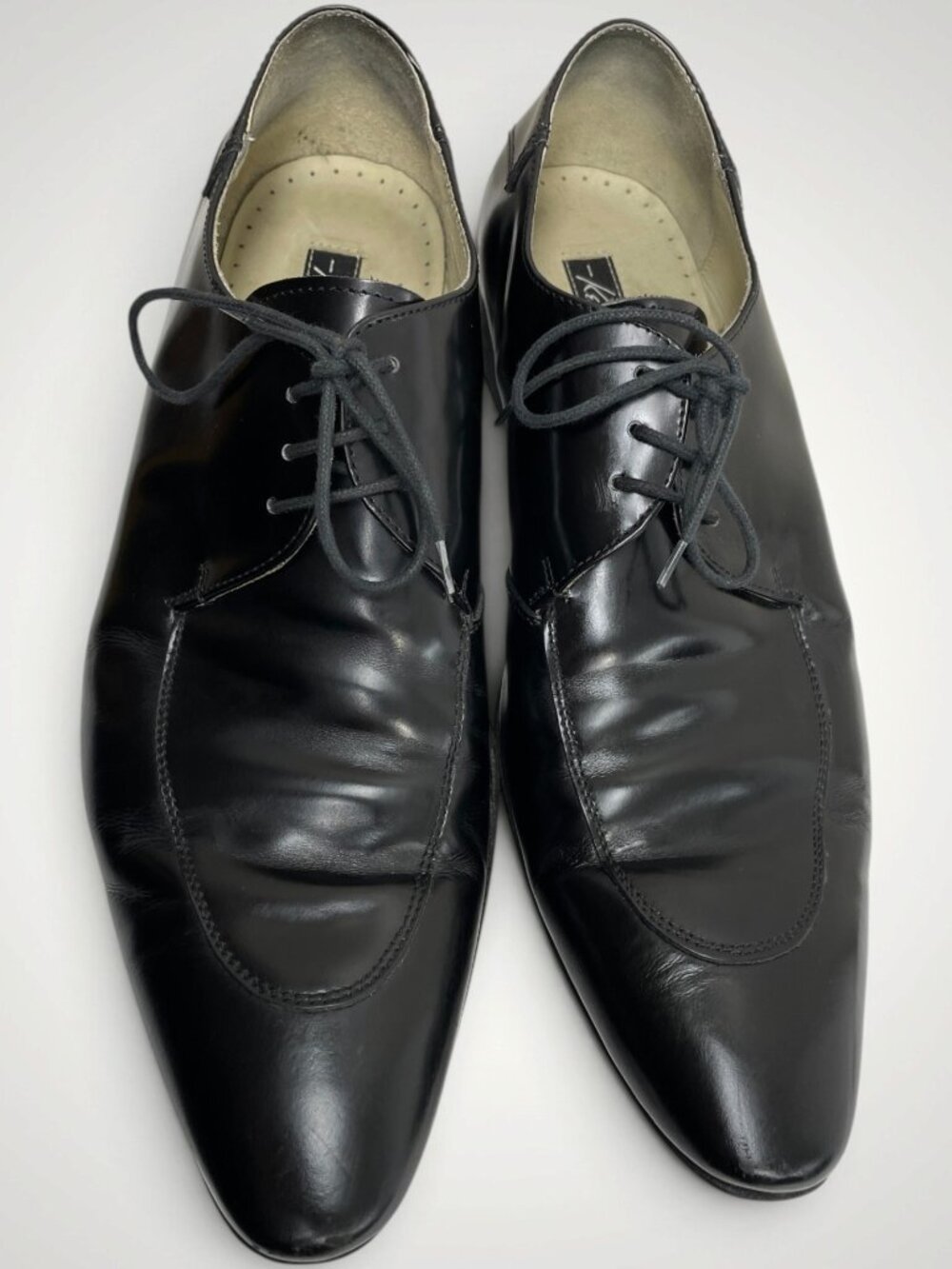 Kenneth Cole New York Black Leather Italian Dress Shoes Men’s 11.5